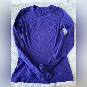 Blue lululemon long sleeve